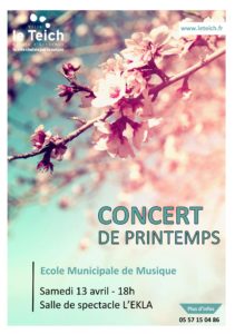 Concert de Printemps - Actualités