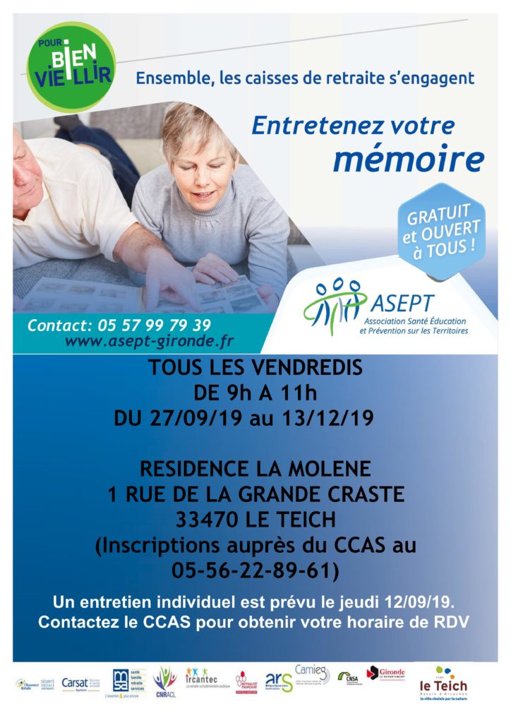 Ateliers mémoire