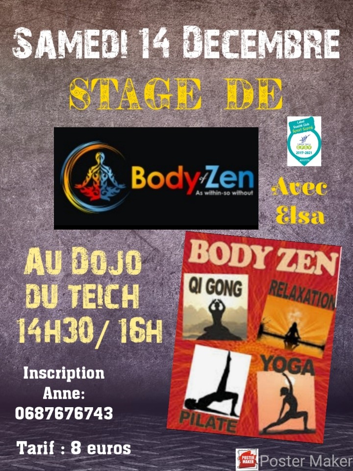 Stage de Body Zen -