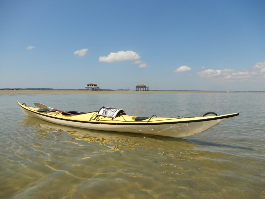 Kayak de mer à l'ile aux oiseaux ou la dune pyla