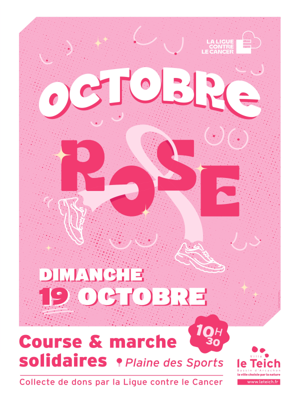 OCTOBRE ROSE 2025 : Marche/course -