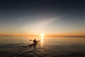 En kayak sur la Leyre avec Dorian - Loisir nature