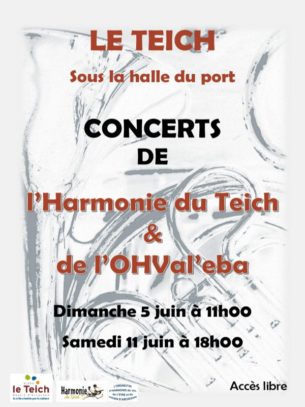 Concert de l'Harmonie du Teich. -