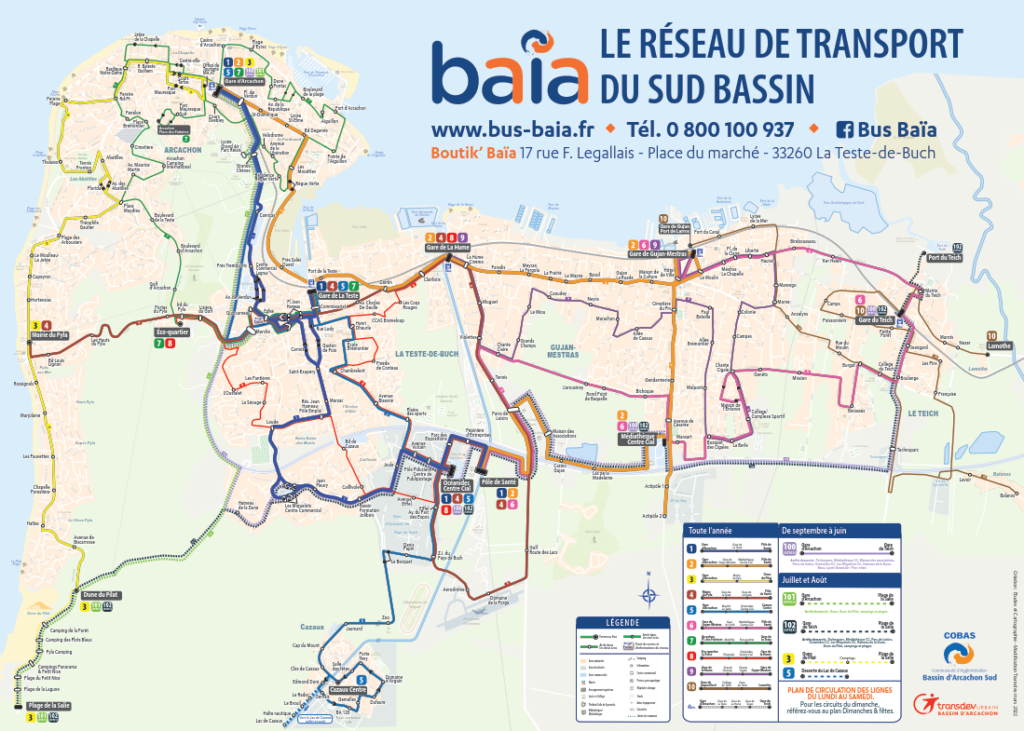 Bus Baïa, les lignes bougent dès le 4 juillet -