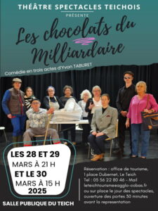 Les chocolats du milliardaire.. - Agenda