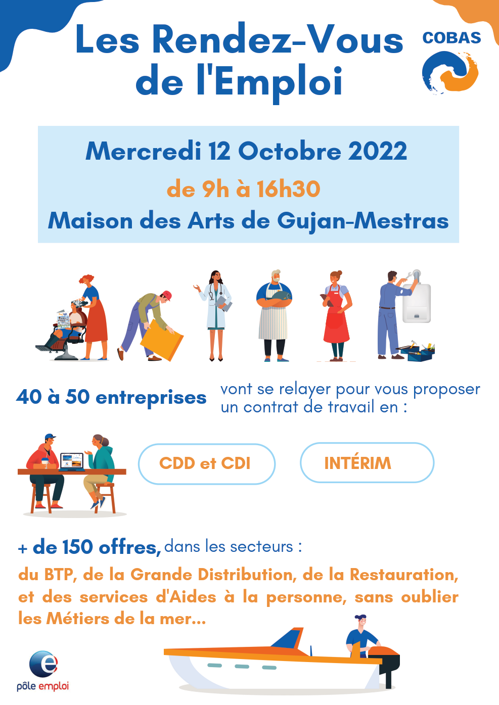 Rendezvous de l'emploi Non classé Ville du Teich 33