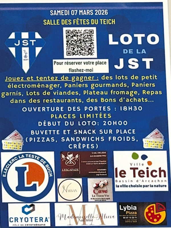 LOTO de la JST du Teich -