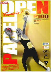 Tournoi Open Padle Féminin. - Tennis