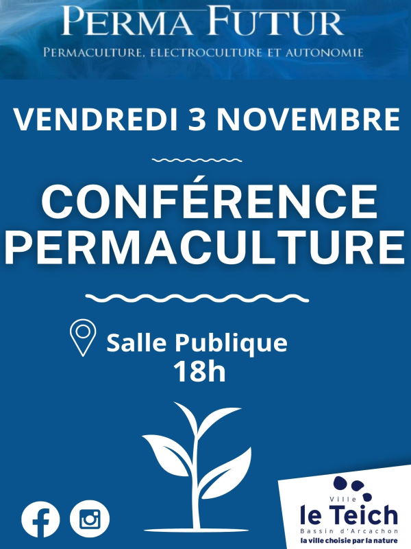 Conférence permaculture. -