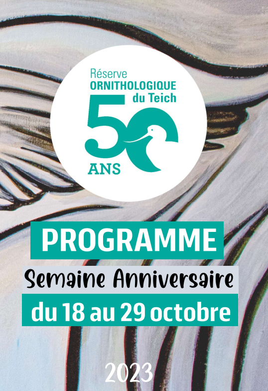 Programme des 50 ans de la Réserve Ornithologique -