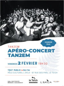 Apéro-concert Tan2em. - Apéro-concert