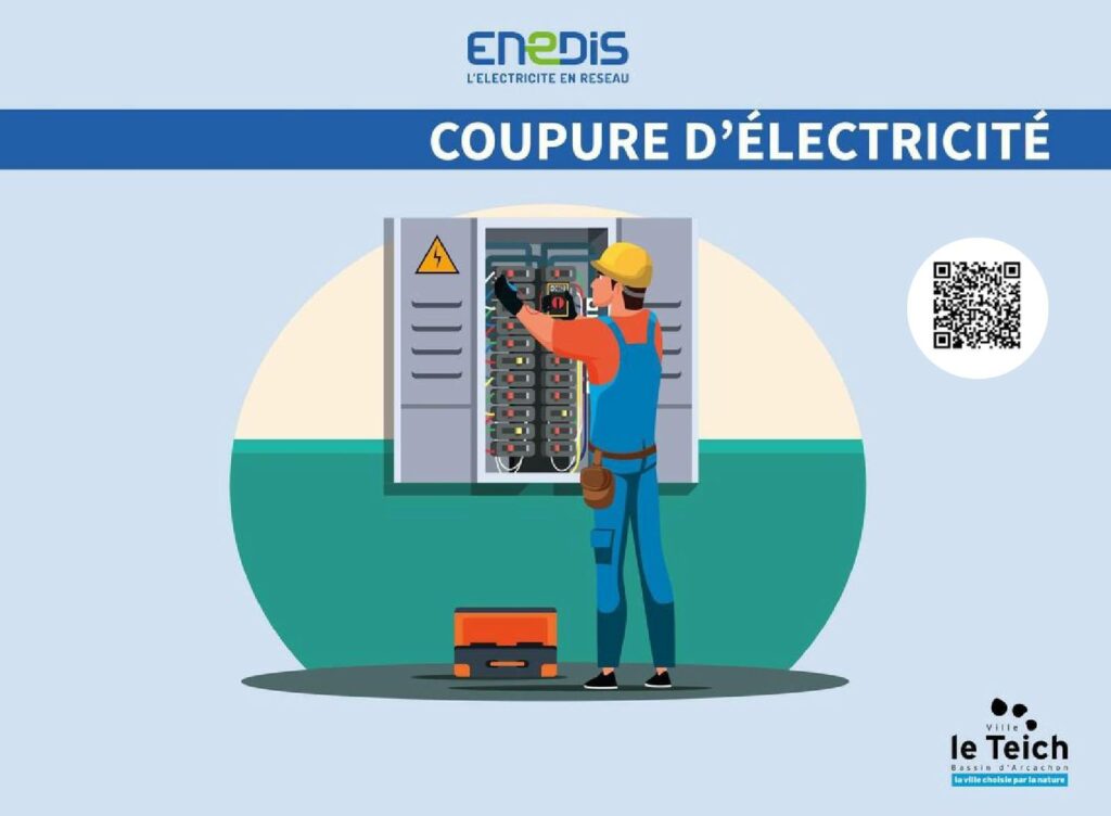 COUPURE ELECTRICITE ENEDIS -