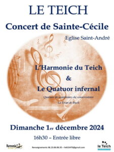 Concert de Sainte Cécile. - Musique