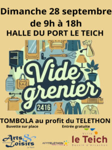 Vide Atelier au profit du Téléthon. - Musique