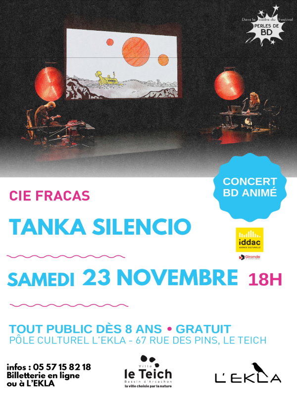 Concert illustré Tanka Silencio. -