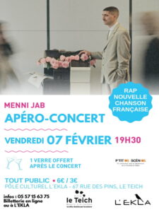 Apero-concert MENNI JAB - Agenda