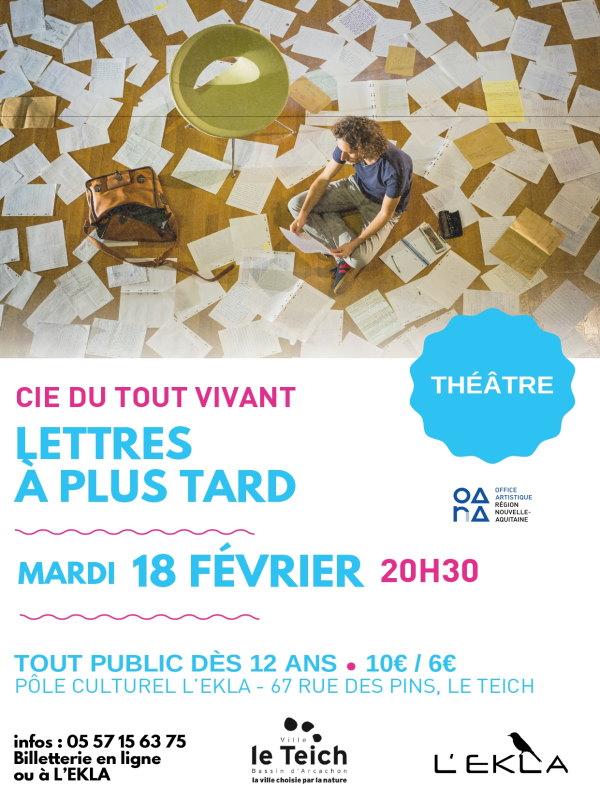 Exposition Lettres à plus tard. -