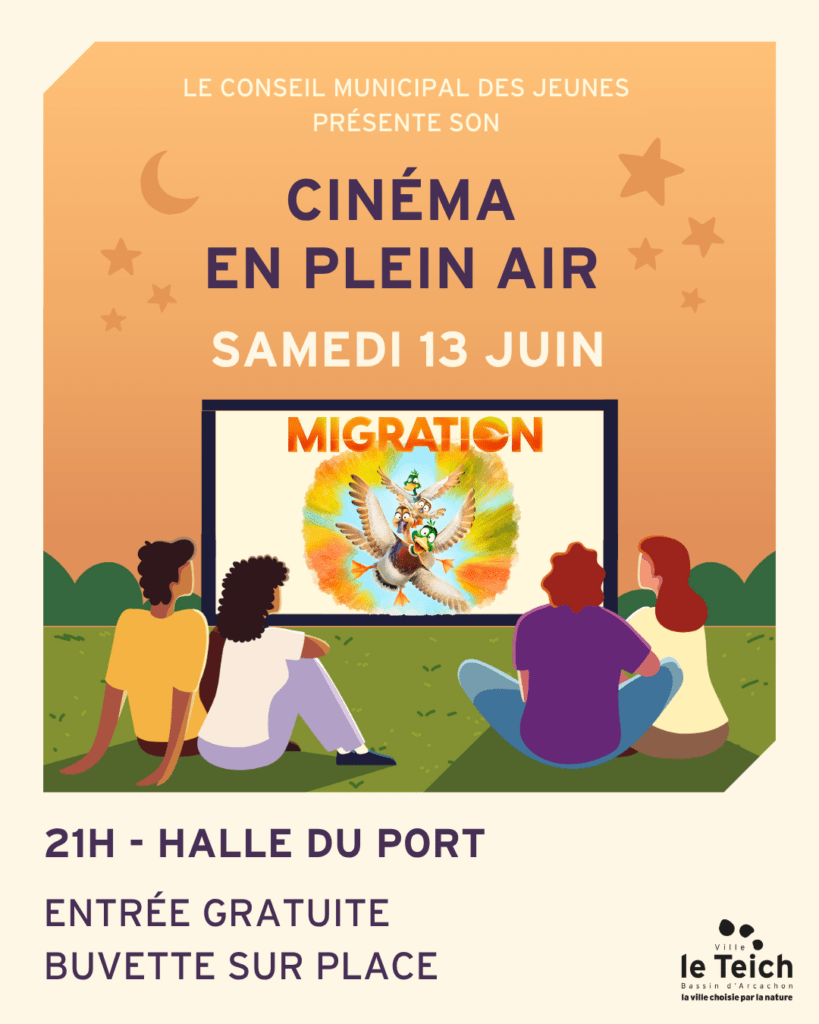 5ème édition du Cinéma en plein air : rendez-vous le 13 juin 2026! -