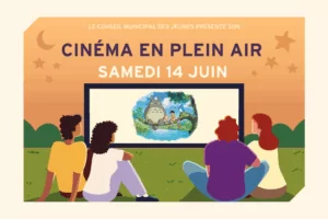4ᵉ édition du Cinéma en plein air : rendez-vous le 14 juin ! - Actualités