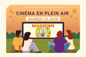 5ème édition du Cinéma en plein air : rendez-vous le 13 juin 2026! - Actualités