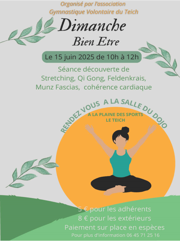 Dimanche Bien Etre. -