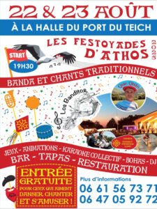 Les Festoyades d'Athos 2025. - Agenda
