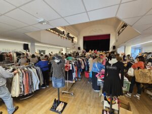 Grande Braderie de printemps de l'Entraide teichoise. - Animation et fête locale