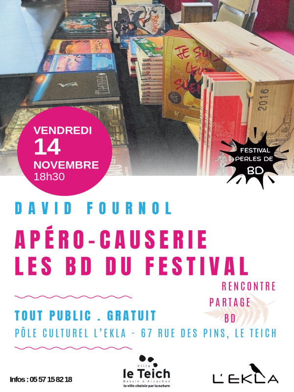 Apéro-Causerie : Les BD du Festival. -