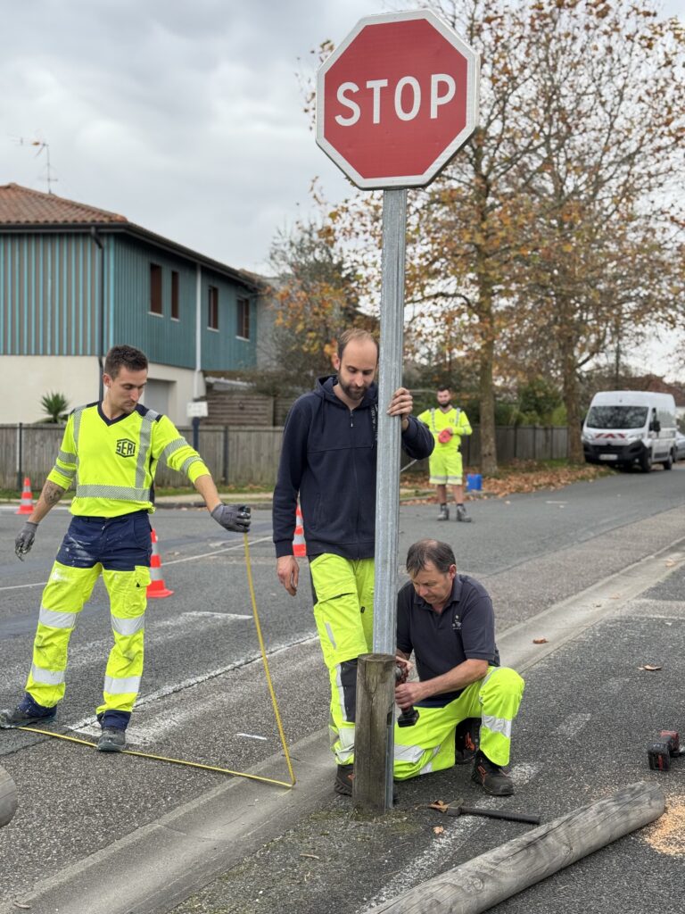 Les déplacements sur l’avenue de la Gare renforcés par de nouveaux STOP -