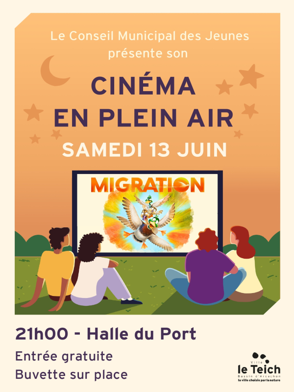 Cinéma en plein-air : Migration.