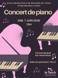 Concert de piano. - Culturelle