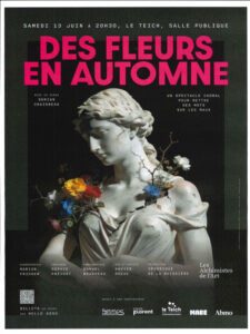 Les fleurs en automne. - Théâtre