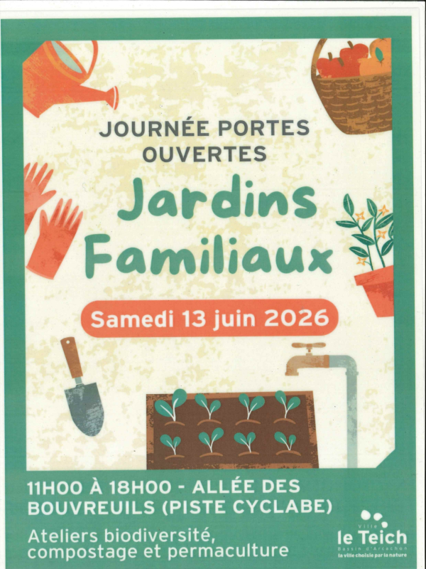 Journée portes ouvertes des Jardins familiaux. -