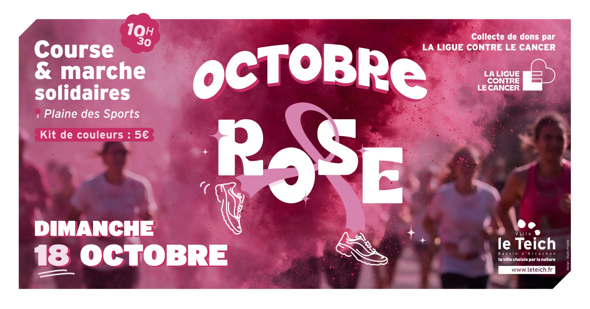 OCTOBRE ROSE : UNE MATINÉE SOLIDAIRE ET HAUTE EN COULEURS -